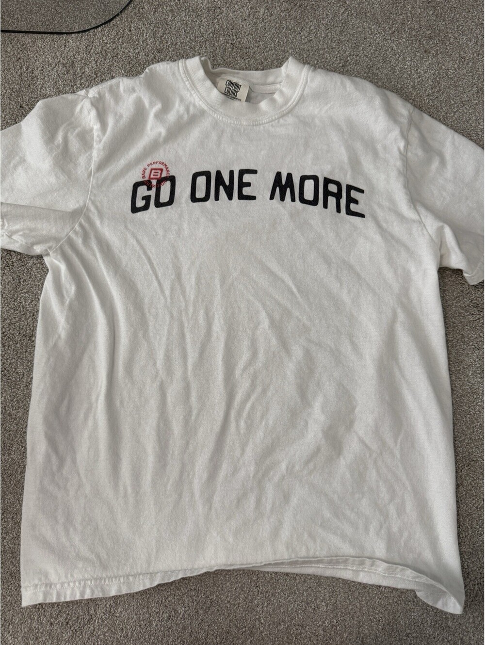 Bpn Bare Performance Nutrition Go One More Tshirt